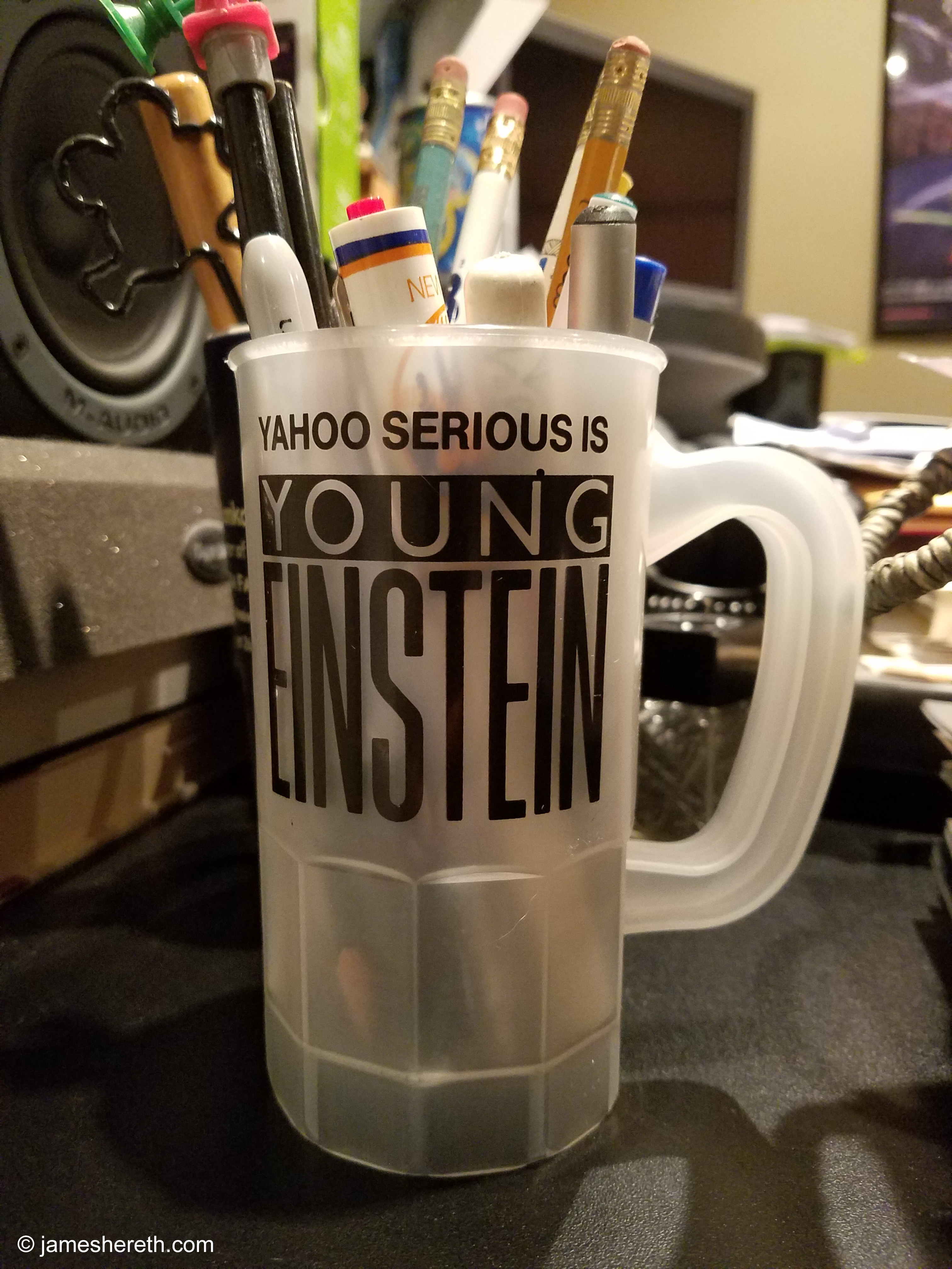Young Einstein Mug