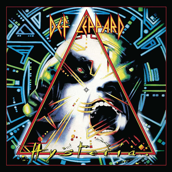 Hysteria Album Cover (1987) - Def Leppard