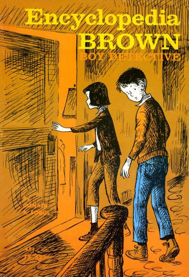 Encyclopedia Brown Boy Detective Book Cover