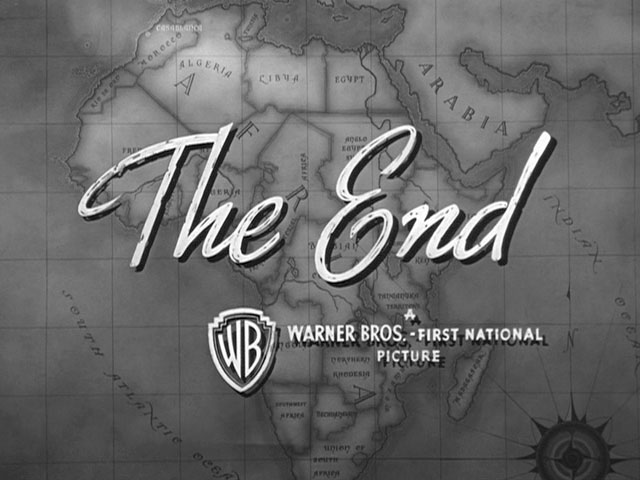 The End Graphic from Casablanca
