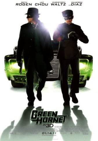 Movie Poster for "The Green Hornet" (2011).
