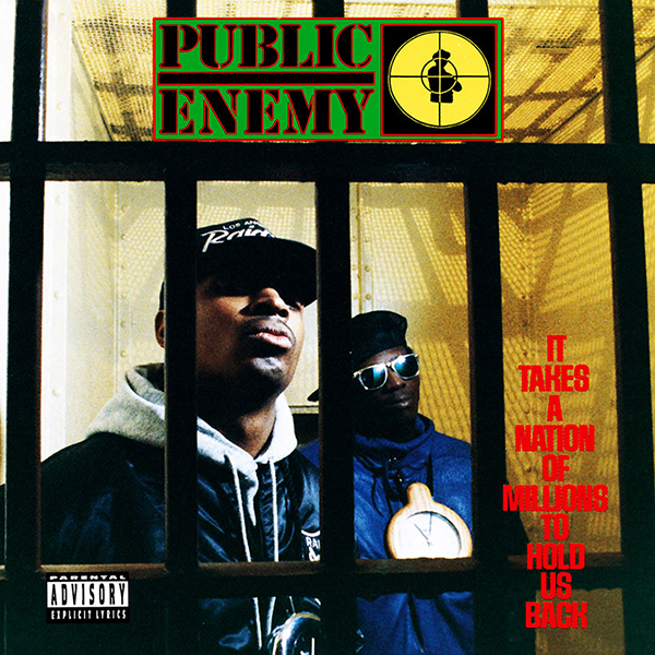 It Takes a Nation of Millions to Hold Us Back Album Cover (1988) - Public Enemy