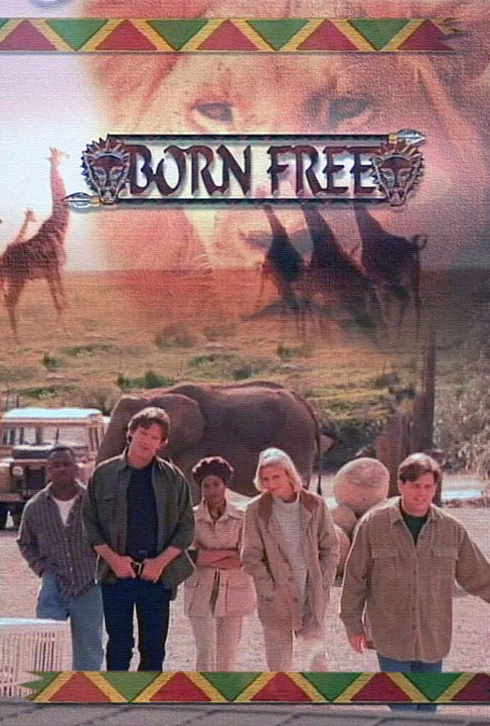 Artwork for the syndicated series, "Born Free" (1998)