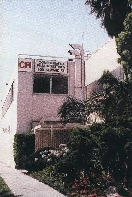 CFI - Consolidated Film Industries in Hollywood, CA